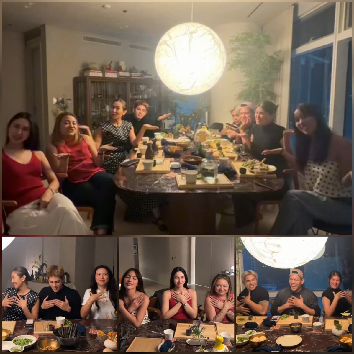 aimaniohsa's tweet photo. The biggest plot twist is seeing Stell have dinner with such big names! Seeing him bond with an unexpected crowd so easily just proves how amazing his personality is. He has this effortless charm that makes him click with anyone. 🥹🥹🥹 https://t.co/l1lSS3wFq4