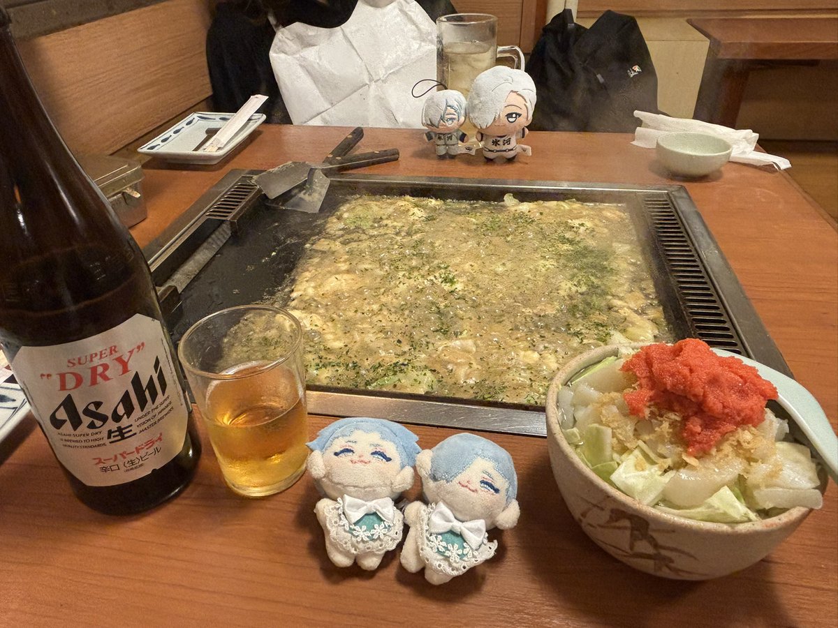 dasei_0101's tweet photo. 昨日もまたviviさんにお付き合いいただきｾﾝｿ~寺で氷ｶﾜ優勝祈願をしてもんじゃを食してきました😁🎶‼️ https://t.co/spK0jAH9rh