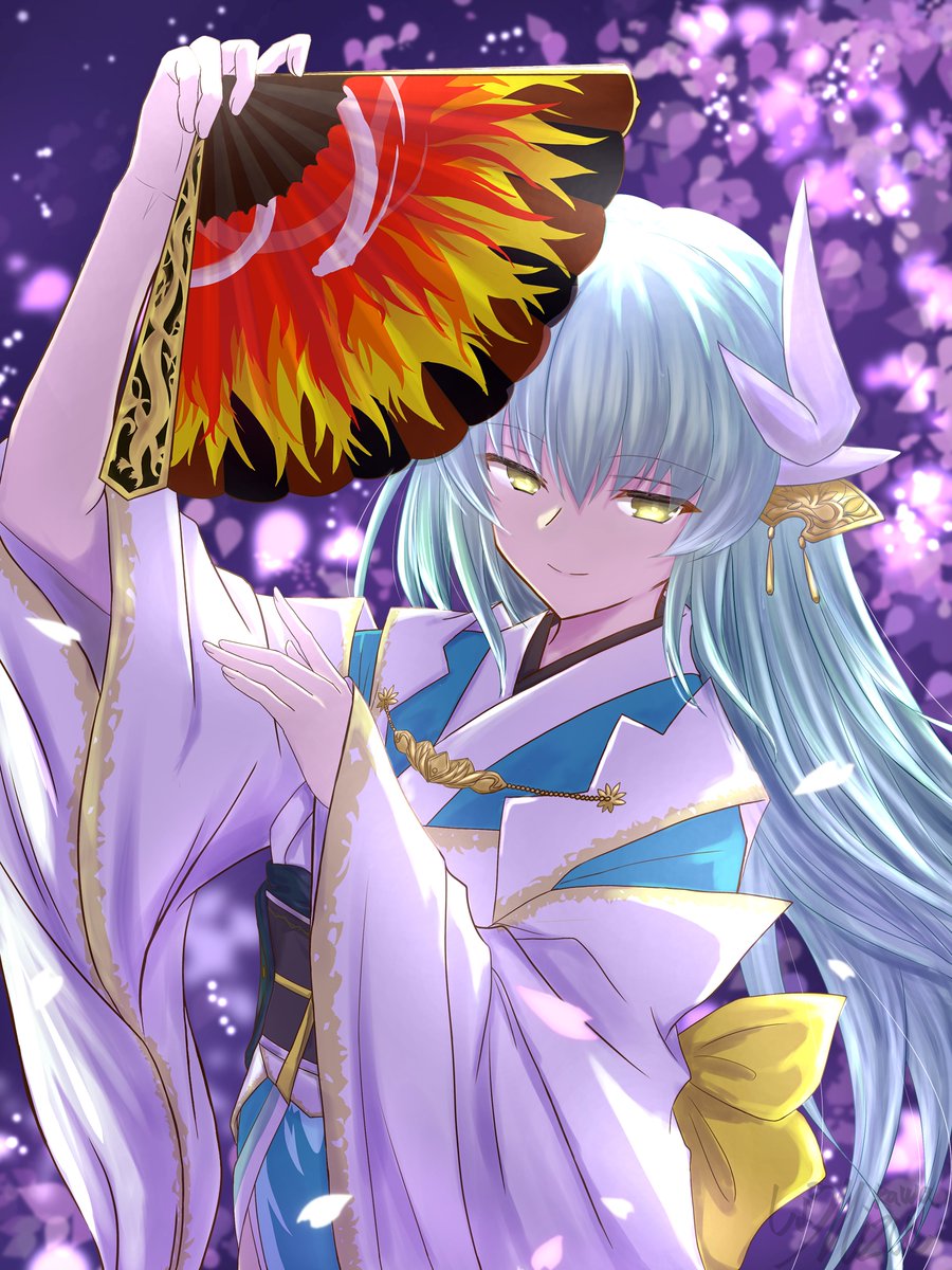 shoumizukawa_'s tweet photo. 花は散れど__　想いは散らず

#FGO https://t.co/g0TKOR7DWE