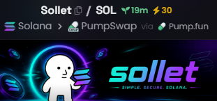 solletoken's tweet photo. Boosted 30x on DexScreener https://t.co/wDJgfLp9xk