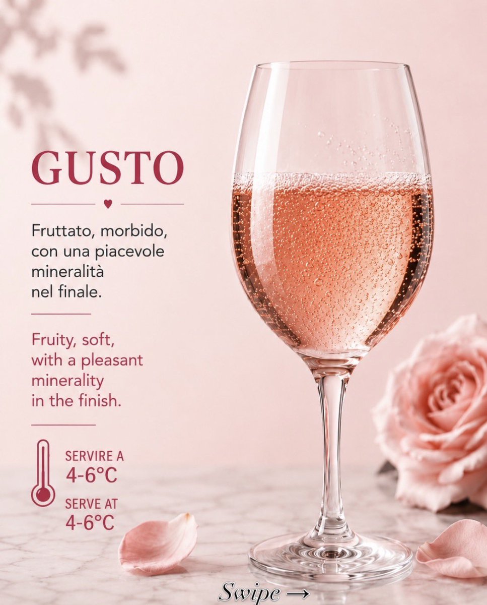 YoghiZero's tweet photo. ✨ Every great meal deserves the perfect toast.
Whether it's pasta, risotto, or antipasti, Yoghi Zero Bollicine Rosé 0.0% is made to elevate every moment with elegant bubbles, fresh fruit aromas, and a crisp finish.
🥂 0.0% Alcohol
🌱 Vegan
❄️ Best served at 4–6°C https://t.co/jDJdXy2Z5b