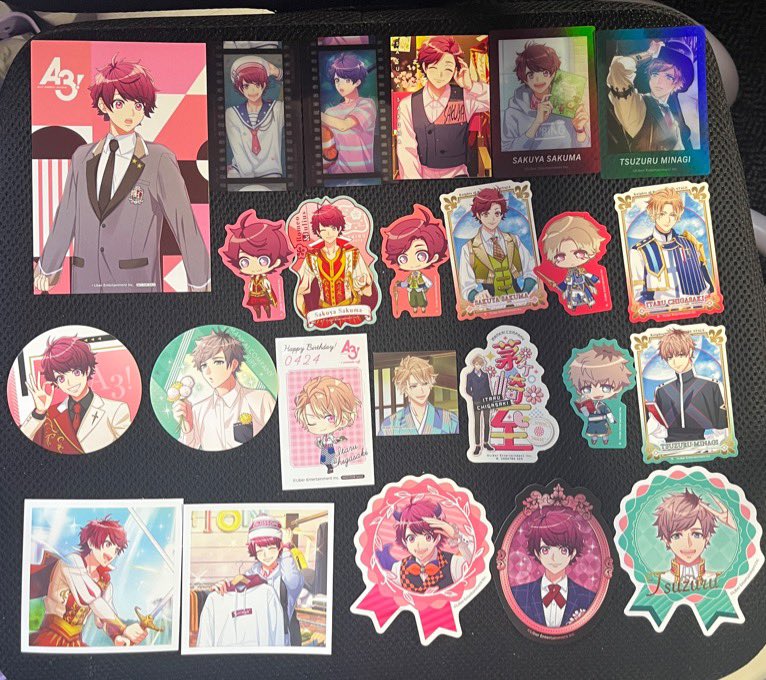 shun_knsk05's tweet photo. 【交換】 A3!  カード 缶バッジ など グッズ

譲)画像のもの(ツリーにもあります)

求)同異種  十座  左京 >椋 ガイ
 
郵送のみ 未所持優先
譲渡⭕️(金額は要相談)
検索からお気軽にお声掛けください！ https://t.co/4FtiCnwy1x