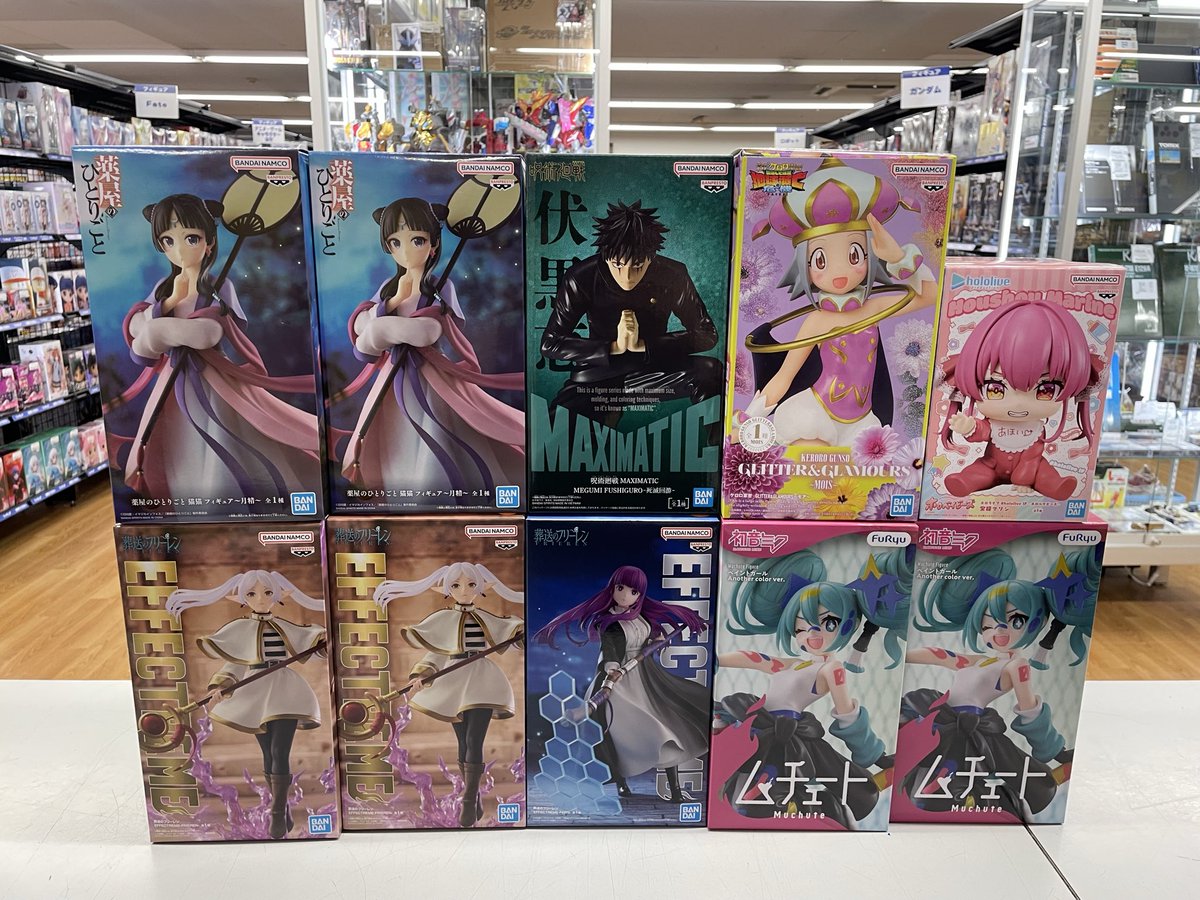 フィギュア入荷情報🔥 フィギュア各種続々入荷中でございます😆