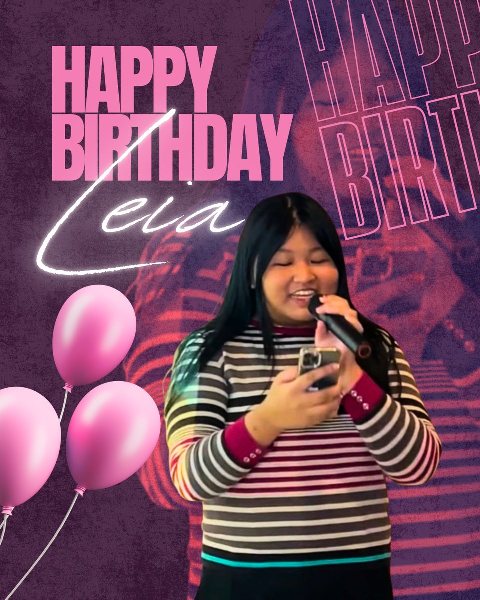 ccortigas's tweet photo. Happy Birthday to our amazing worship leader, Leia! 🌟

Thank you for your commitment to leading our church family into the presence of God week after week. Your heart for worship, your humility, and your dedication to excellence are such a gift to our community. https://t.co/VEcCnXey73