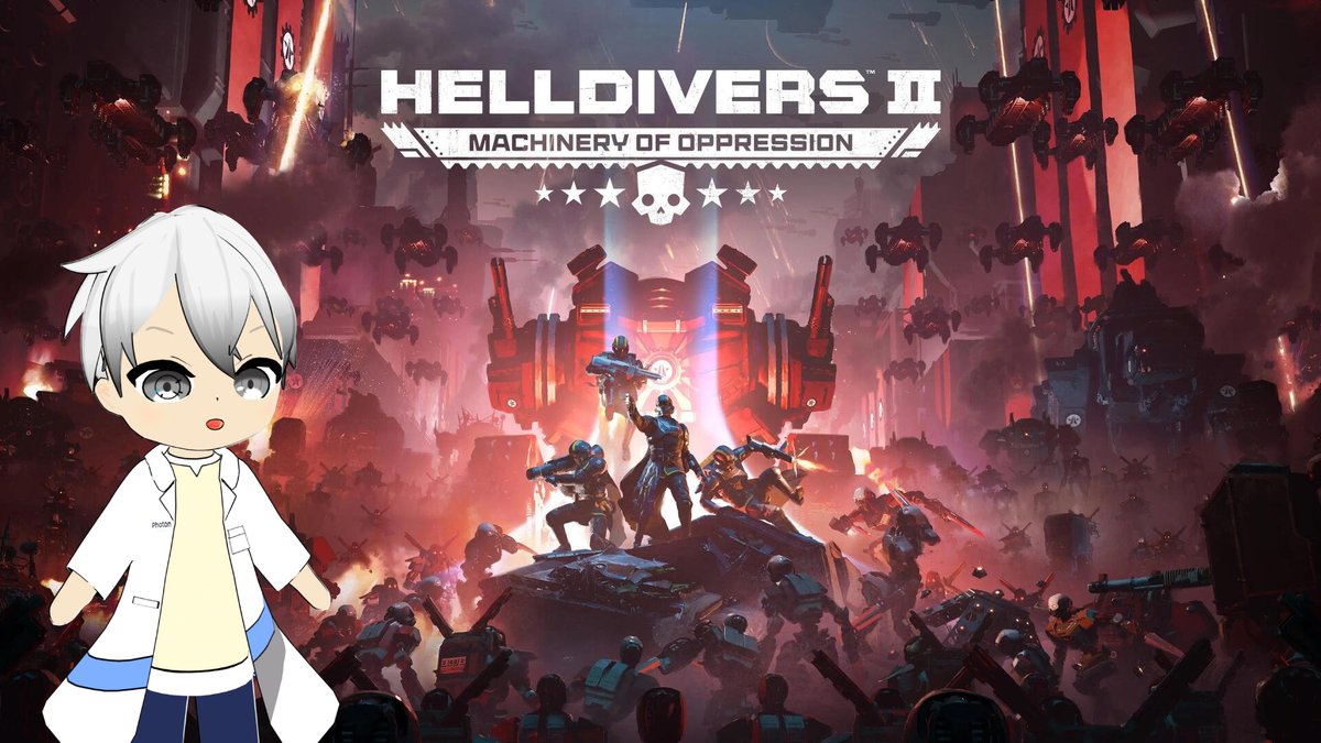 EdwardPD_00's tweet photo. 【直播通告】
[HELLDIVERS™ 2]週末打機台! 任何人都歡迎參加~ | Edward Hosson【HKvtuber】

時間:11/07/2026 20:00 [HKT]

YT待機室:https://t.co/qTmqShqMlr

#光子實驗室 #初見詐騙犯 #HELLDIVER2 https://t.co/W21qoYOUpq