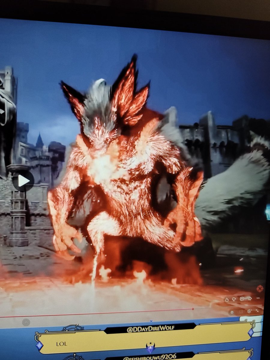 BleuHairsam's tweet photo. That stand posture literally from Ash Storm Anubis Devour Mode HOLY! Hahahha
#MonsterHunter
#godeater
#MonsterFantasy https://t.co/ncp5WGe6Cj