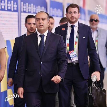 JDZFootball's tweet photo. 🔴 Le Président de la Fédération Algérienne de Football Walid Sadi est attendu à Alger pour discuter de son avenir auprès du Ministre des Sports Walid Sadi. 

Plus d’infos à venir. https://t.co/lJTvHHXIDV