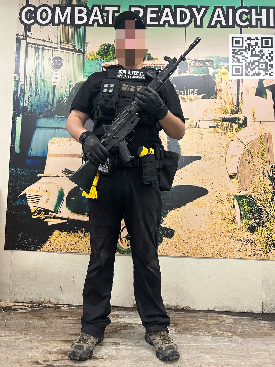 Ju87StukaB1's tweet photo. #サバゲーいこうぜ
#CRAでサバゲー 
#CRA
#サバゲー
 CRAでトレセン学園の警備員やってきました https://t.co/5UBebC10by