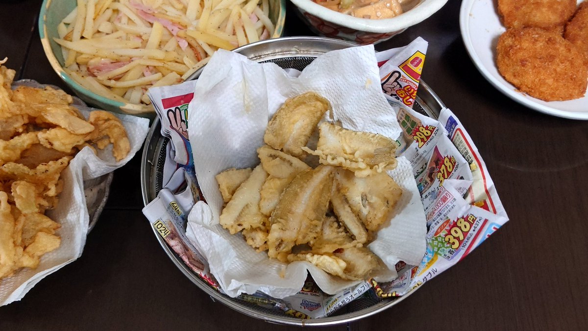 Y_SUS7's tweet photo. キス天で乾杯
6時間粘って9匹しか釣れなかった
orz https://t.co/XKo2uCiBU6