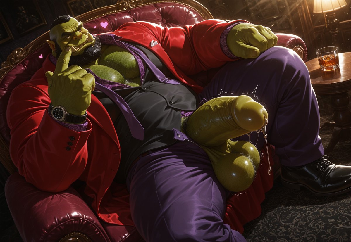 Grokhar12's tweet photo. #nsfw #orc #bara #mafia https://t.co/8vgyyKnGl5