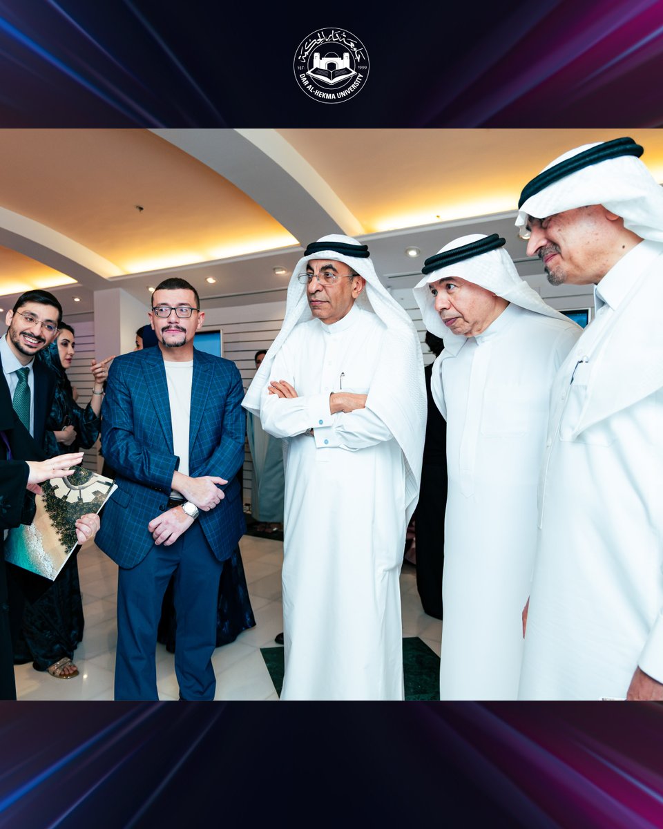 DAHUniversity's tweet photo. مقتطفات من معرض”Visionary 2026” لمشاريع خريجات كلية الهندسة والحاسبات والتصاميم المقام في جامعة دار الحكمة. 

#جامعة_دار_الحكمة 
#dahuniversity
#Visionary2026 
#CreatingFutureOpportunities
#CreativeFuture 
#StudentExhibition https://t.co/q5bF20z0ZZ