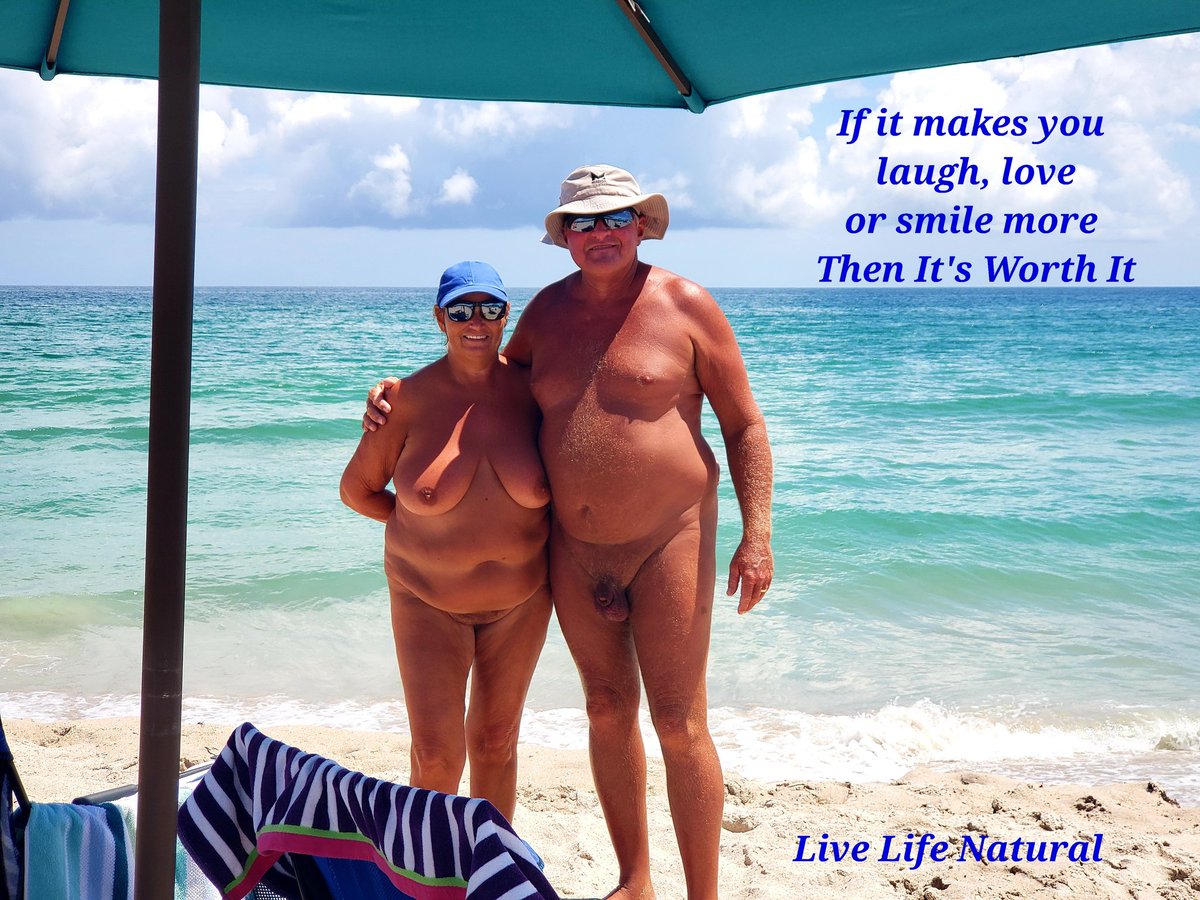 JimandStaceyM's tweet photo. If it makes you laugh, love, or smile more, then it's worth it!
#LiveLifeNatural #InHisImage #Naturism #Naturist #Naked 
Live Life Natural https://t.co/oWapQaSIHa