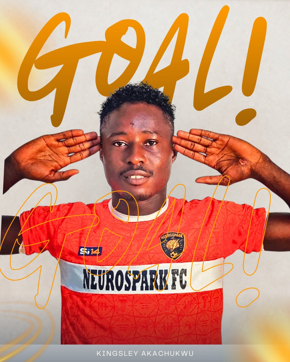 Neurosparkfc's tweet photo. Two goals to the good! ⚽🔥

Kingsley Akachukwu finds the net in the 49th minute to extend Neurospark FC’s lead.

What a start to the second half!

#neurosparkfc https://t.co/mPW9QQ7wZn