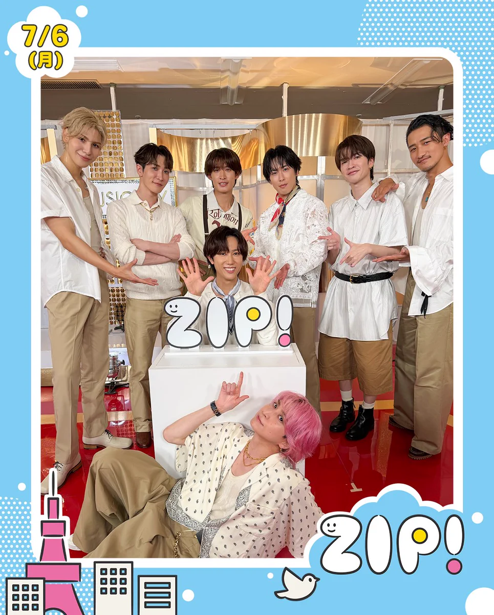 ZIP! 【公式】 on X: 