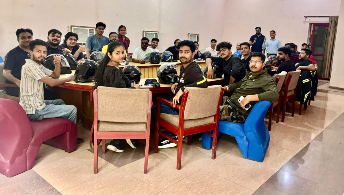 TOILucknow's tweet photo. Lucknow’s 35 bikers explored Chandrashekhar Azad Bird Sanctuary under the #VisitMyState campaign, discovering Uttar Pradesh’s rich natural heritage and eco tourism. The initiative continues to inspire youth to reconnect with nature and travel across the state. https://t.co/ifDISRQgCM