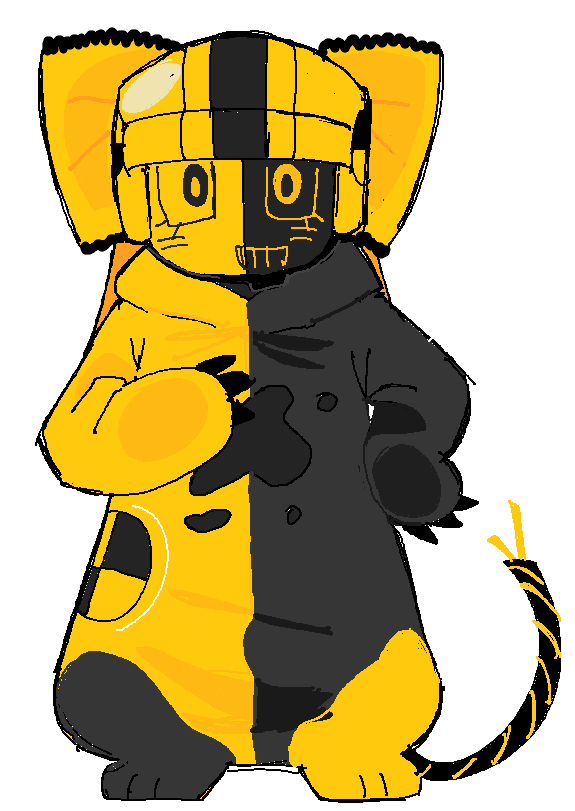 tealsoda's tweet photo. self indulgent crash dummy In a gloomy bear onesie https://t.co/HSbC0cM1ei