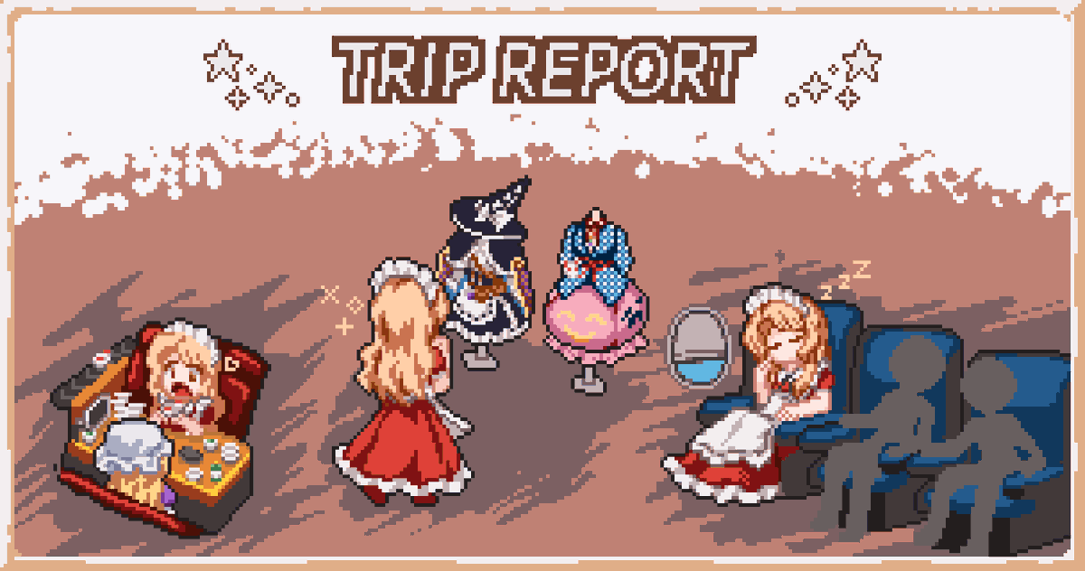 Nukekip's tweet photo. Hello everyone!🙌
I've finally finished the trip report!

It's a little late at this point, but I'd be happy if you sat back and read it regardless. It contains all sorts of yapping from my side, about 12000 words and 30 pictures of varying quality ✌️👀✌️

Link in replies! https://t.co/I3BnLW4qei