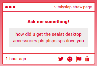 lietslop's tweet photo. "how did u get the sealat desktop accessories pls plspslsps ilove you" -> right here https://t.co/y0wrBB6BAk you have to change your computer's non-unicode language to japanese in order to not get constant scary pop-up messages  

https://t.co/ITeCRRm32U https://t.co/VHijzXTmPX