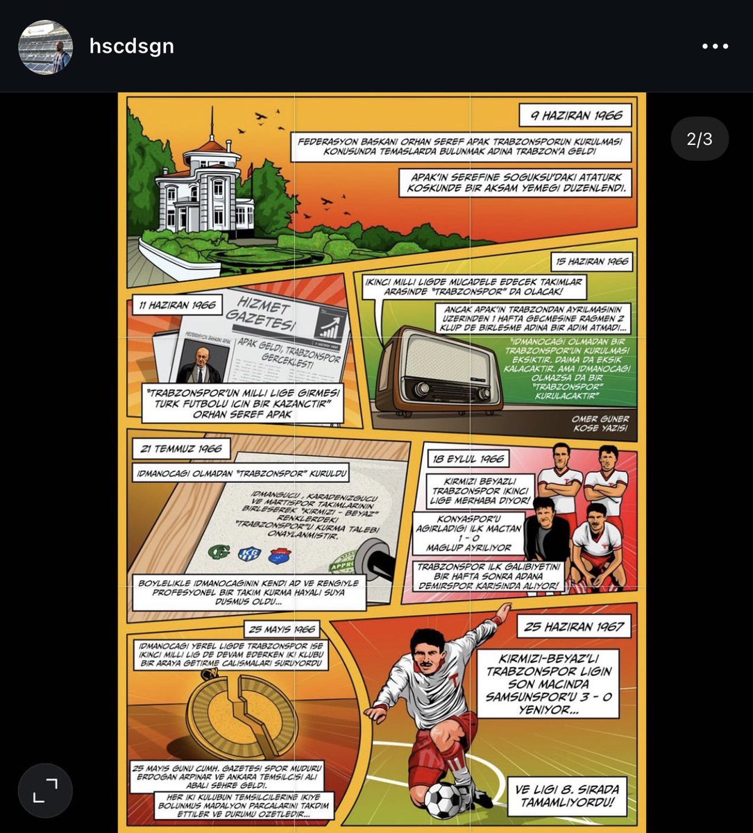 hscdlbr's tweet photo. @bordomavinet Kulüp arşivinden alınan bilgilerle resmi dergi için çizmiştim, o zaman çizimde yer alan başka tarih olmalı 😂 https://t.co/19wzwUvpSo