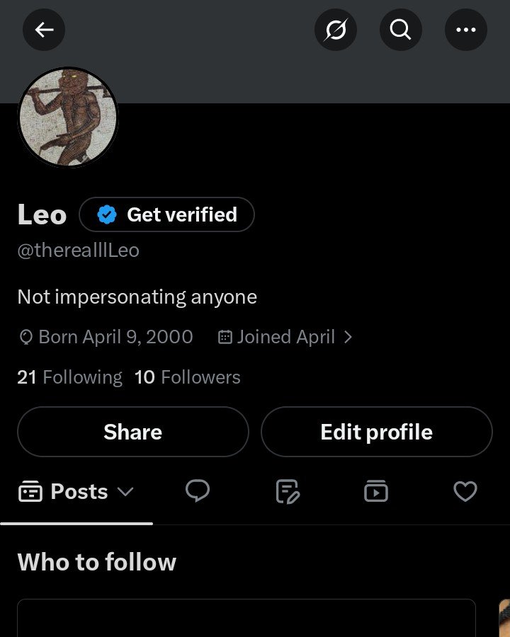 Leo tweet media