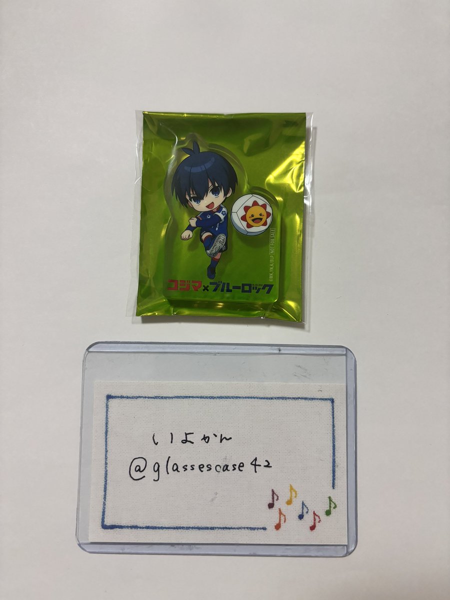glassescase42's tweet photo. 【交換】ブルーロック コジマ アクリルブロック
譲:潔
求:千切
郵送交換
検索からもお待ちしております.𖥔 ݁ https://t.co/ujgpEAfDuP