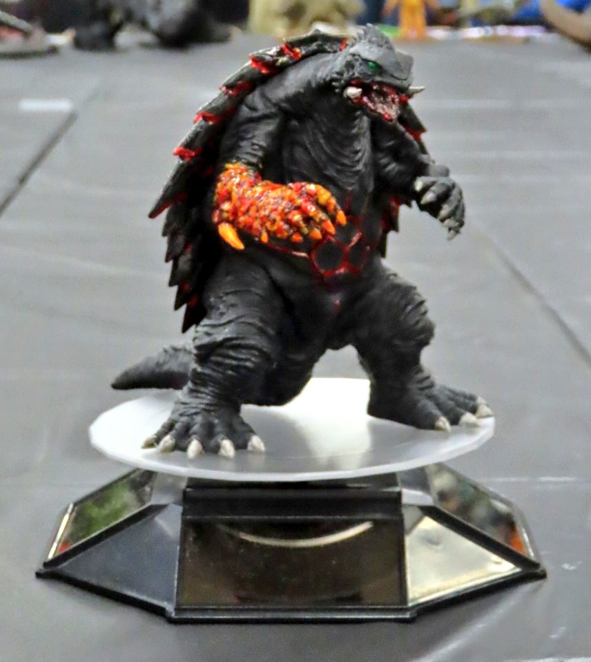 yukisaki0655's tweet photo. いまだに信じられない。
#広島プラモフェス2026S の企画「怪獣・恐竜コンテスト」にて、
なんと三位をいただいた。
発表いただいたとき、変な声が出た。
入賞も、賞品もとんでもなく嬉しかったけど、一番は皆さんが祝福してくださったことだった。
あ、#エクスプラス さんの商品で入賞できた！
感謝！ https://t.co/5GE7D4i6Lu