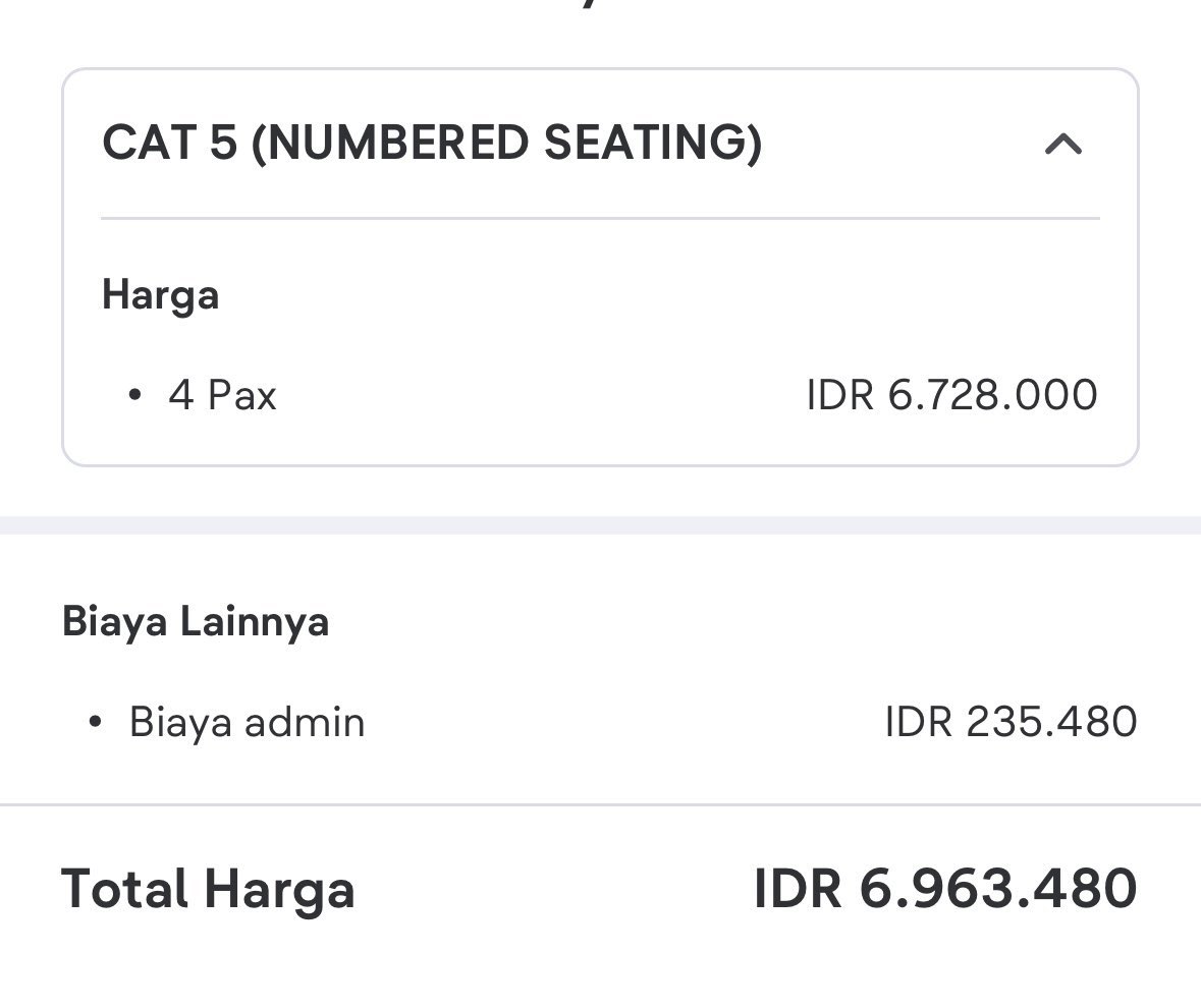 errornamess's tweet photo. wts jual tiket the weeknd Presale cat 5 day 1 available 2tix @1650000  jual rugi underprice, tiket diurus sampai WB karena rumah ku dekat JIS bisa cod cocokin e-ticket sama ktp 🙏🏻💪🏻
alasan jual karena aku udah upgrade cat 4
2 tiket lainnya sold to @supsupmie @annisanhyt_ https://t.co/cAWzVWEu3j