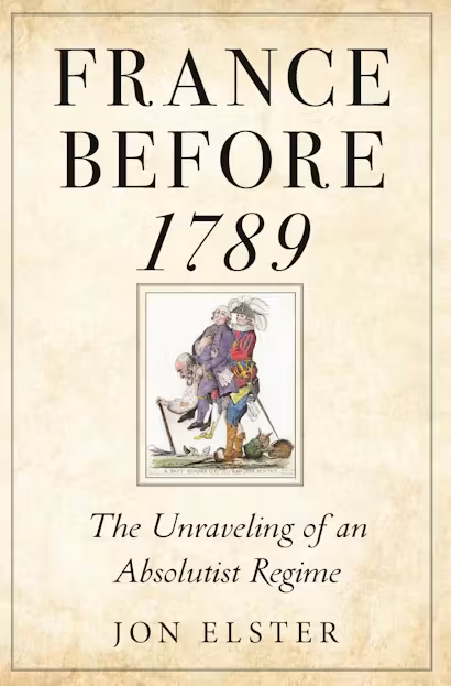 TiltingatM3's tweet photo. Jon Elster is apparently working on a comprehensive trilogy on 18th century constitution-making in the US and France. Should be neat https://t.co/zXTvdCXZv6