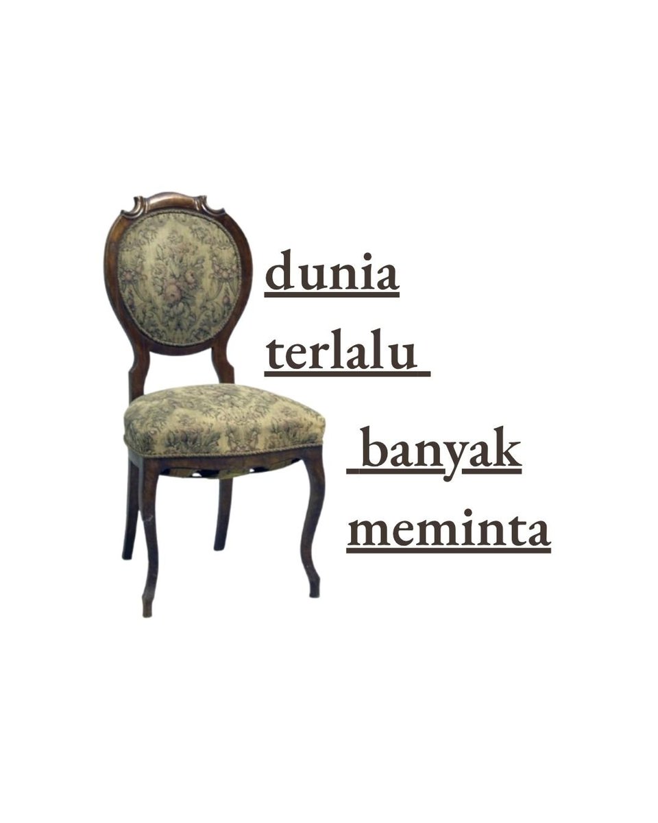 kiraniamabilis's tweet photo. dunia terlalu banyak meminta, sedang aku tak pernah punya apa-apa. https://t.co/6uB9srwrOZ