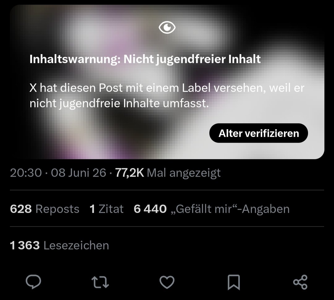 Sinned17DRP's tweet photo. oh come the fuck on
last X update got me, x now demands age verification which wasn't a thing for me before that
#fuckcensorship #fuckidverification #fuckageverification https://t.co/KC8bFfl2zm