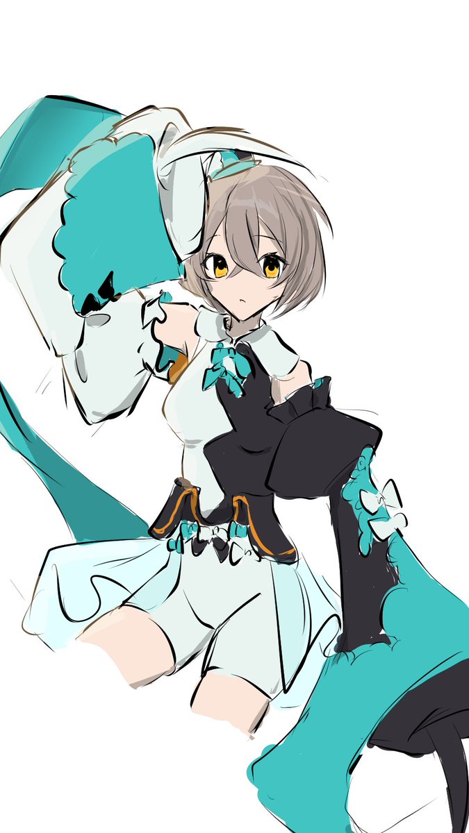 tomaju_fj's tweet photo. 覚醒彩夢ちゃんかわいいよねという落書き
#arcaea_art https://t.co/fz8sTadCQT