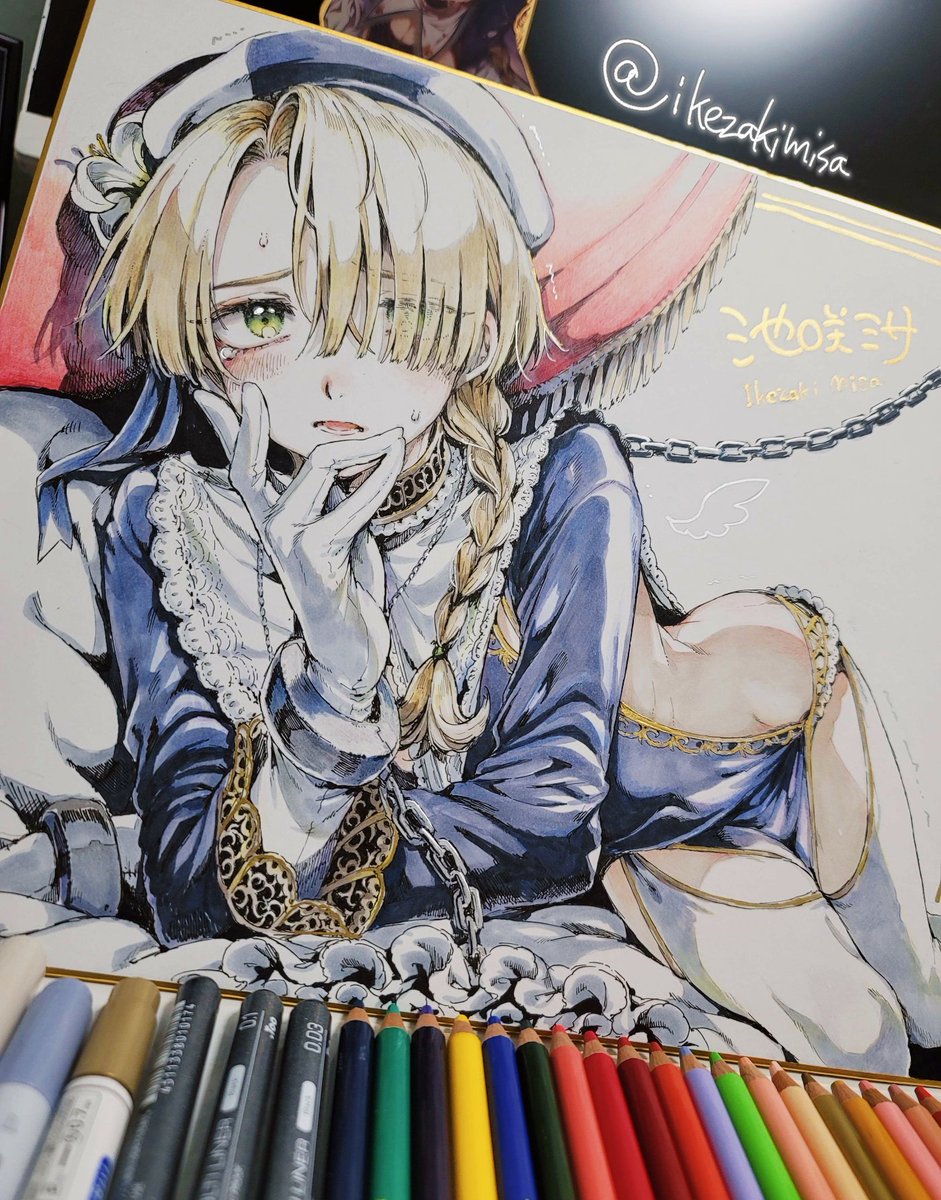 ikezakimisa's tweet photo. ん～～可愛く描けたｿﾞ🎨 https://t.co/BzXVFV4stC