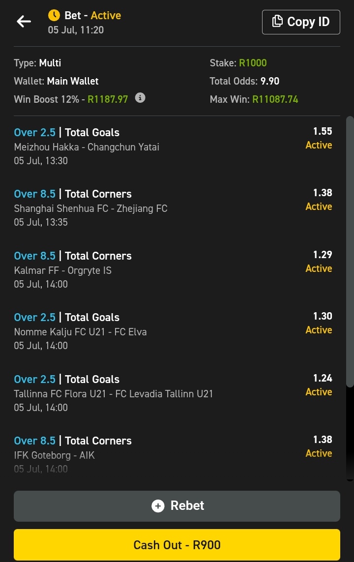 Kumilona123's tweet photo. Clean 10 Odds💯
Let's eat fam
Code: 03-050747
Kick off : 13H30
#Booom✔️💥 https://t.co/wJei2z6vqB