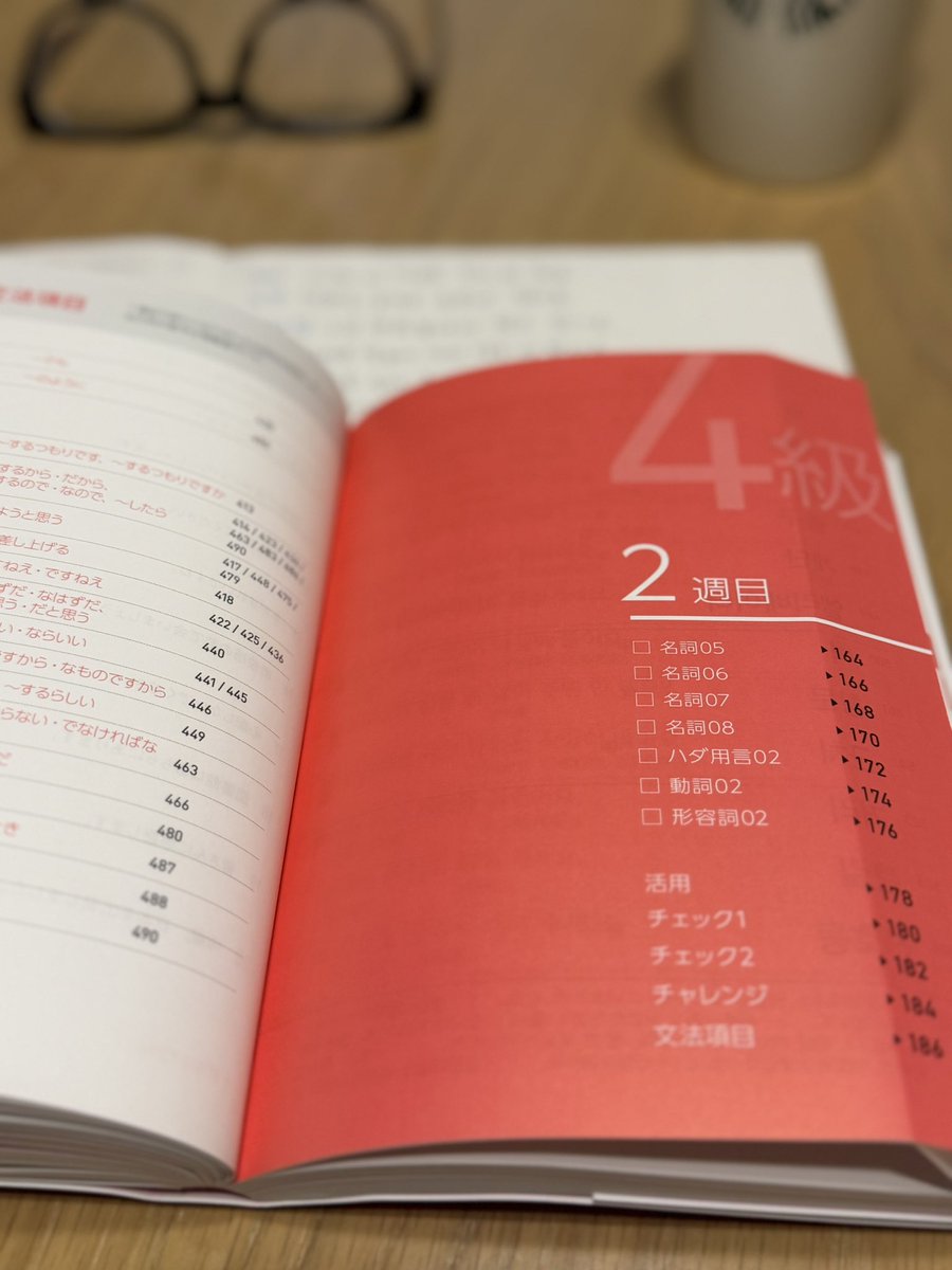 redne1013's tweet photo. 週末またダラダラと4級2週目
チェック、チャレンジ❌が多くなってきた😅 https://t.co/FKGnFpYag5
