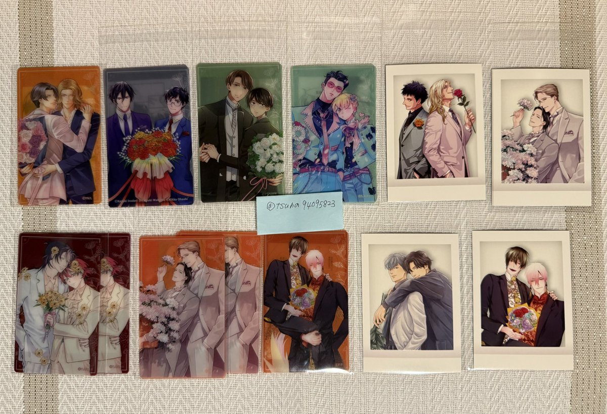 tsuna94095823's tweet photo. 【交換/譲渡】BLT Boys Love Tokyo2026 ボーイズラブトーキョー2026 クリアシート、ぱしゃこれ

【譲】画像1
※同先生の2枚セット
【求】画像2、もしくは定価譲渡
※ぱしゃこれは譲渡不可

優先順位なし
異種交換不可

池袋手渡し、郵送可
譲渡のみは郵送にて対応。

よろしくお願いいたします。 https://t.co/etgkEB8tMy