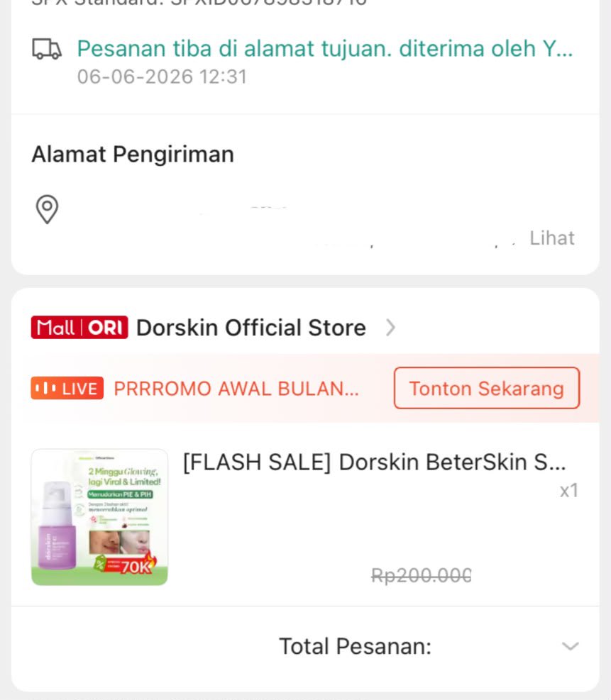 zulfaaaaenef's tweet photo. exp 2028 dorksin dorskin new segel, dorskin preloved, moist dorskin, matcha glow, serum dorskin ungu https://t.co/MbZVd8NUJU
