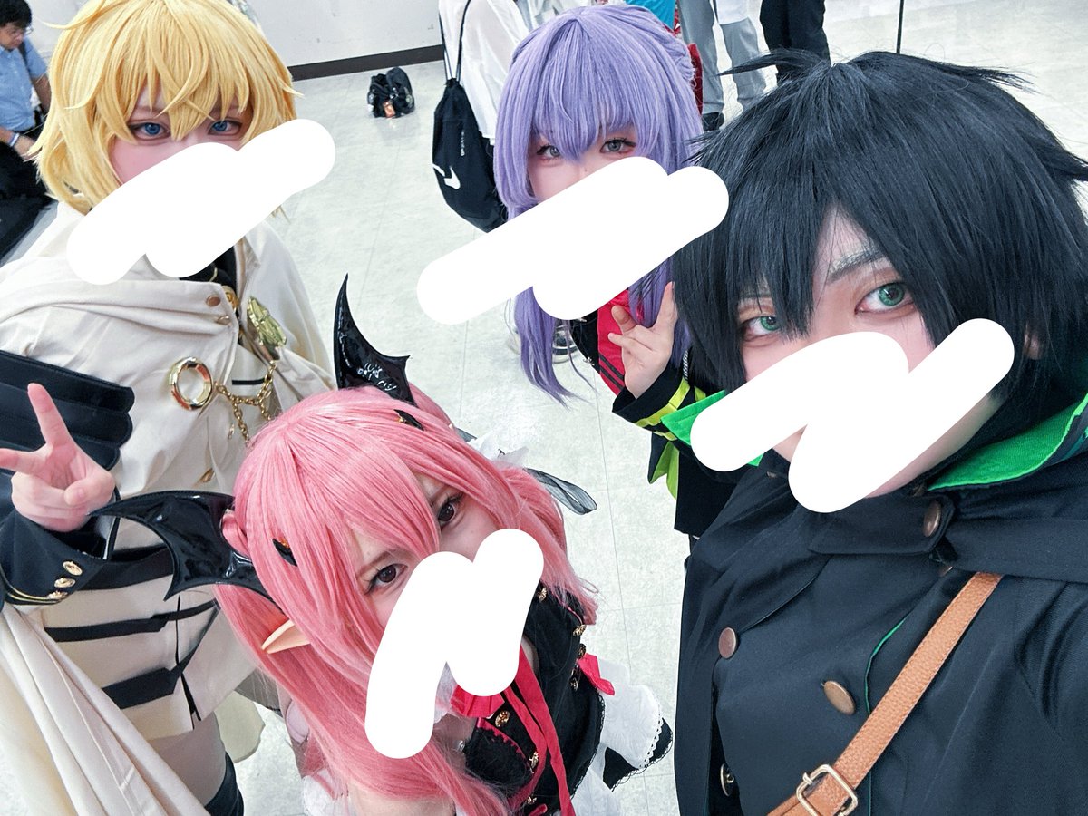 Yukizi_COS's tweet photo. 離脱してます‼️‼️‼️
初終わセラ4人でした😭😭😭
楽しすぎたまた絶対やろうね💕︎
 #アコスタ池袋ㅤㅤㅤㅤㅤㅤ https://t.co/R4unexUPiv