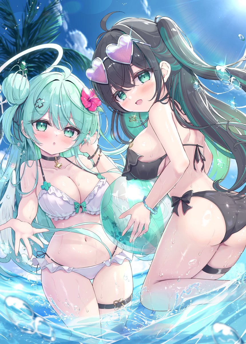 mikaze_oto's tweet photo. 夏はやっぱり
#ビキニの日 https://t.co/6Bs8yB00uj