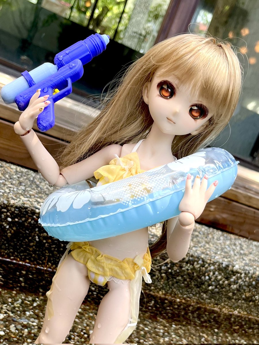 pigi_cat's tweet photo. ✨お隣の出展告知✨
アイドール東京77
H19「smoke」
🌺「ハイビスカス浮き輪」
​同じメーカー製のドール用浮き輪が登場！
ハイビスカス柄が夏らしくて可愛い✨
カラー：ピンク/ブルー/イエロー
こちらも本当に水の上でぷかぷか浮かせて遊べます🏖️
​✨7/12(日)東京ビッグサイト✨
#アイドール77 https://t.co/QZJaCZbEs1