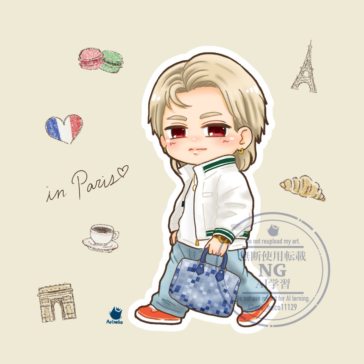 aoi_neco11129's tweet photo. in Paris 🇫🇷🥐 https://t.co/YiiG0HPM8b