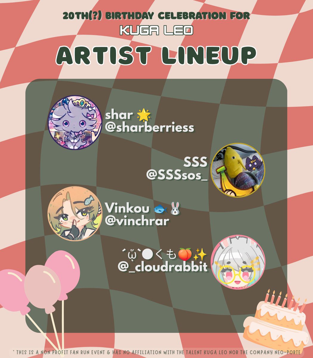 duo_support_'s tweet photo. Artists’ list here! https://t.co/0qa0SM4i1N