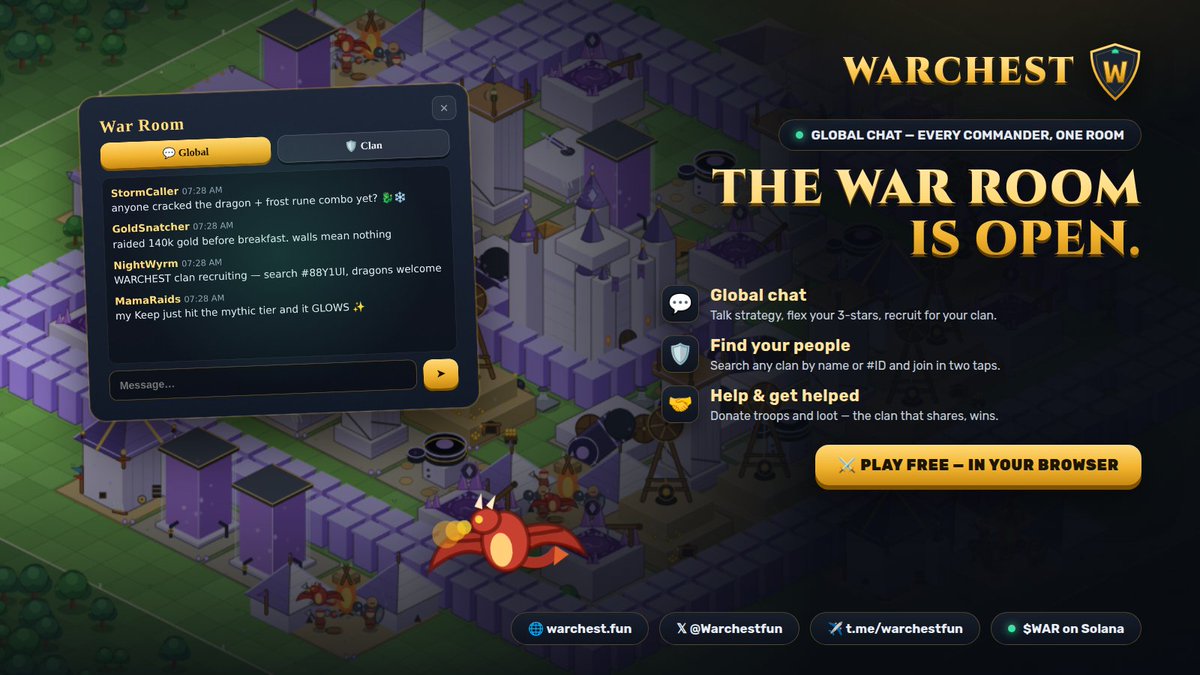 Warchest tweet media