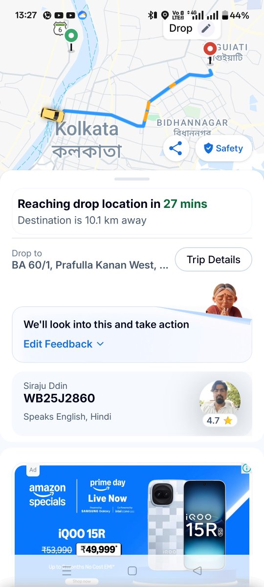 Uncommon05's tweet photo. @ANI @sankaaravind @rapidoapp_
Are you a MF 😡🤔 or MC??
Chor or fraud 🤥 
Don't have any infrastructure  man power 
During the ride due to a threat by driver the passengers don't have any option to cancel the Ride 
Are you a fraud earning money in this way 
 Pimps better to you https://t.co/eLAEcGFxVy