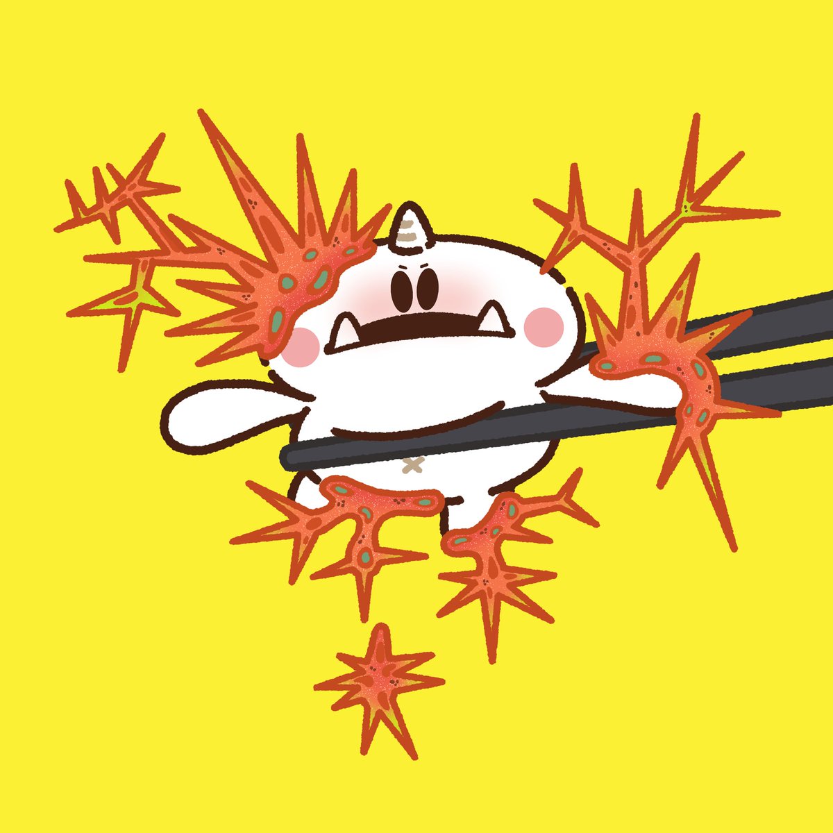 omochi_oni's tweet photo. 〜架空味付けシリーズ〜
星空ジャムと刺激増殖ジャム
#illustration #イラストㅤ https://t.co/J5PRjKJZsb