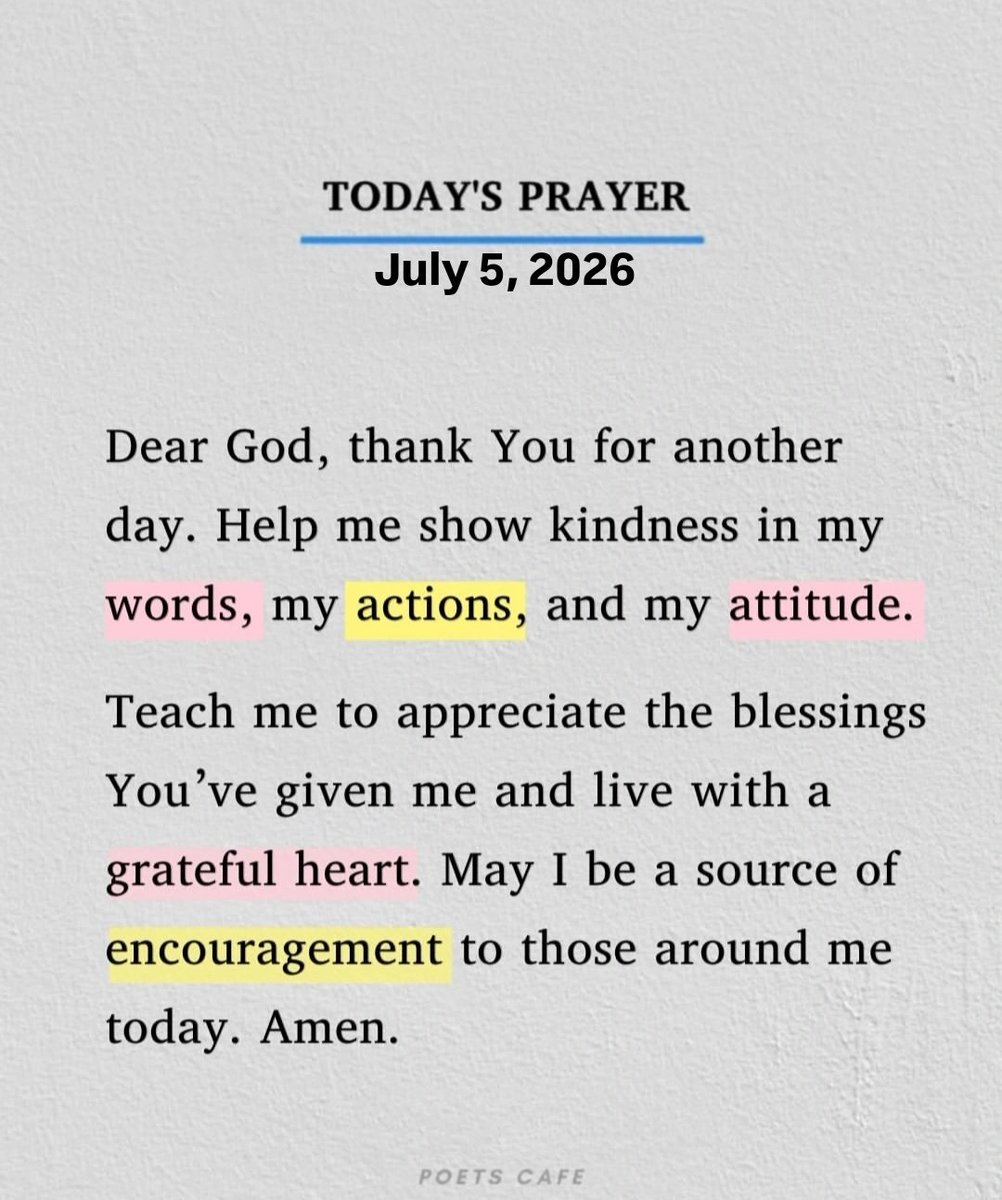 StayWithGod111's tweet photo. Today's prayer https://t.co/4AxCHc2U8N