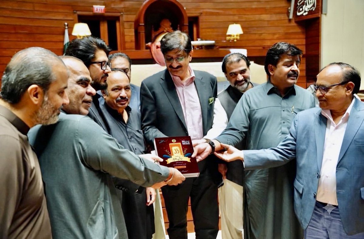 Mahezz's tweet photo. From raising this issue in the Sindh Assembly to the launch of Hindu religious textbooks and now their implementation in public, private and missionary schools across Sindh.

The real test begins now: books in every eligible student’s hands and suitable teachers in classrooms.

A policy succeeds only when it reaches the classroom.

#MaheshKumarHasija #Article22 #MinorityRights #Sindh