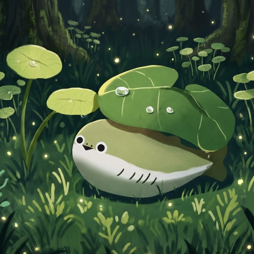 jawless_fish's tweet photo. Just a tiny Sacabambaspis trying its best to stay dry under a big leaf... 🌧️🌱

Bringing this moss-green fremb to life from 2D art to plush has been a dream! 

Safe to say he’s perfectly cozy in both~ 🌲

#Sacabambaspis #サカバンバスピス #Cute #kawaii #Fish #Prehistoric #plushie https://t.co/SjYZTsSWbF