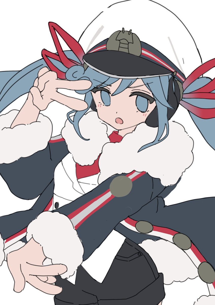 paruchin_paru's tweet photo. ベタ塗り！　#初音ミク https://t.co/aCxRk32NYy