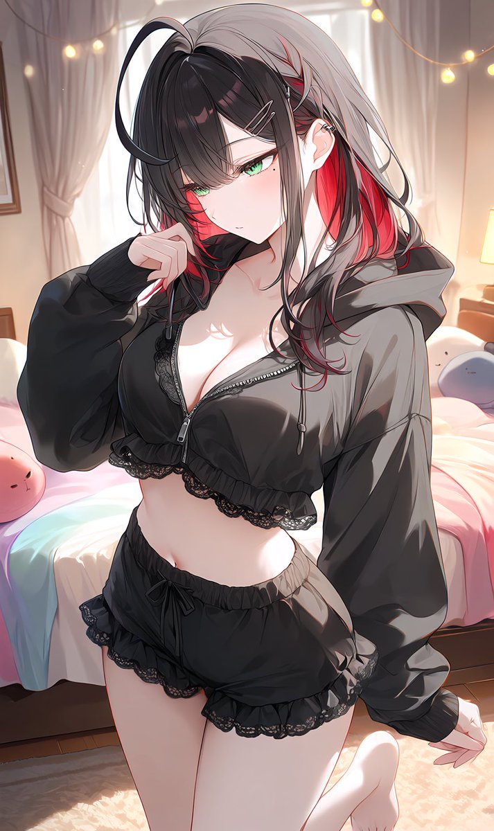 roxy_o0's tweet photo. 部屋着ゆいぺんぺ！

ネオポルテ/緋月ゆい
#AIart️️️️️️️️️️️️️️️️️️️️️️️️️️️️️️️️️️️️️️️️️️️️️️️️️️️ 
#AIイラストSFW https://t.co/Wj8iir7fO7