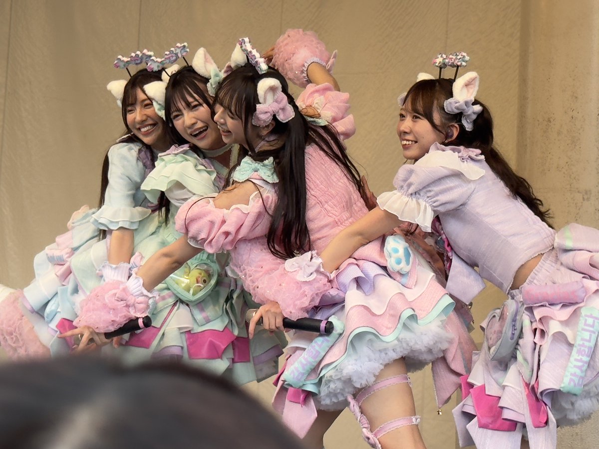 moekaaa_0914's tweet photo. 2026.07.05
「わったらいふ！」リリイベ
アリオ橋本　
結構雨降ってたのに1部は弱めて
2部までには雨吹き飛ばしちゃう
わーすたちゃん強い☂️ ༄˖°
今日に雨のキモチぴったりだった！
楽しかった☺︎☺︎☺︎
#わーすた
#wasuta
#わーすたリリイベ https://t.co/0XlVaIGm6h